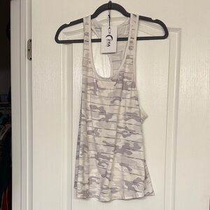 Zyia Gray Camo Havana Tank Top